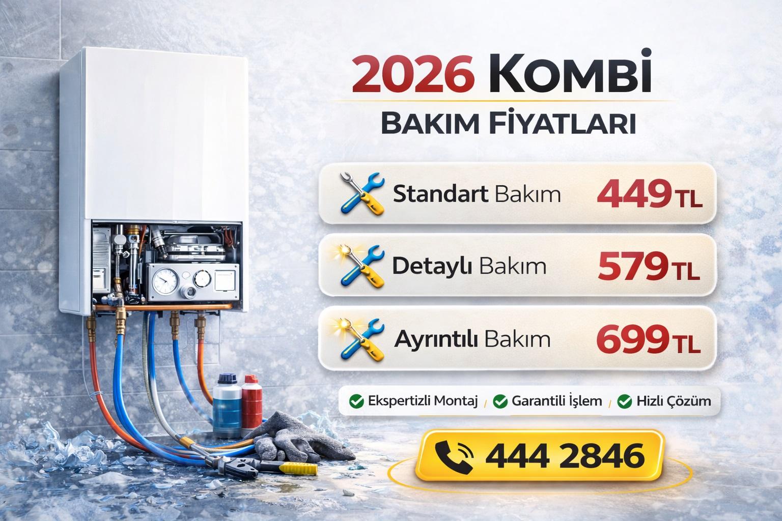 2026 Kombi Bakım Fiyatları