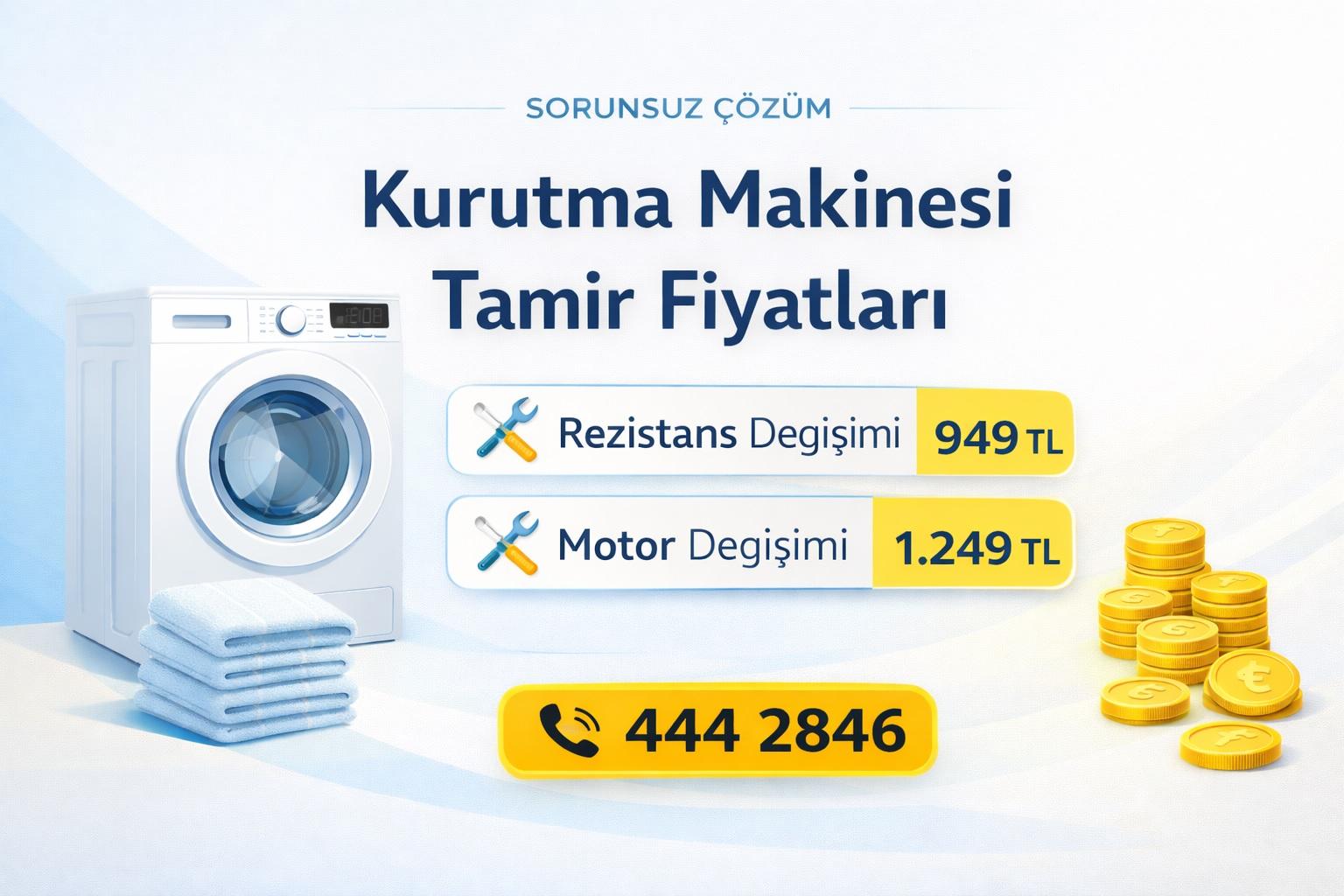 Kurutma Makinesi Tamir Fiyatları
